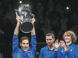 Campeones. El equipo europeo se llevó la primera edición de la Laver Cup tras el triunfo de Federer sobre Nick Kyrgios.