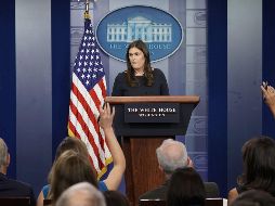 ''Francamente, sugerir eso es absurdo'', dijo la portavoz de la Casa Blanca, Sarah Sanders, en conferencia de prensa.