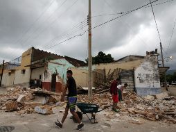 Iniciaron la demolición de viviendas con daño total y se realizó la remoción de escombros.