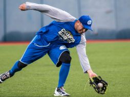 Edson García ya trabaja con el objetivo de participar en los jardines o como infielder. TWITTER / @charrosbeisbol