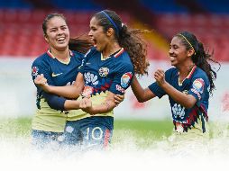 El cuadro femenil del América es el que más puntos acumula en el Apertura 2017 de la Liga MX Femenil al sumar 20 unidades.