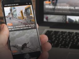 El diseño facilita la navegación desde los dispositivos móviles, al tiempo que explota el impacto gráfico de pantallas grandes,