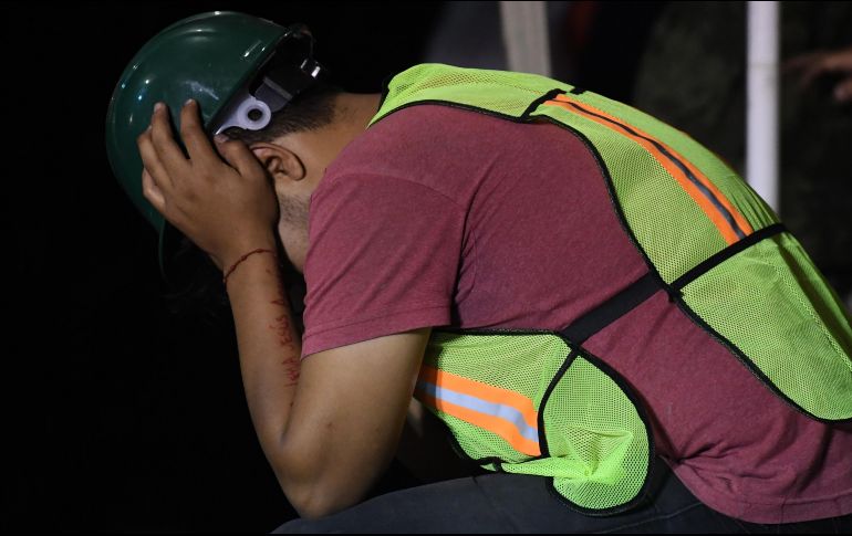 Así lo da a conocer el coordinador Nacional de Protección Civil de la Secretaría de Gobernación. AFP / P. Pardo