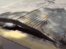 Circula en redes tope que ‘respira’ durante temblor