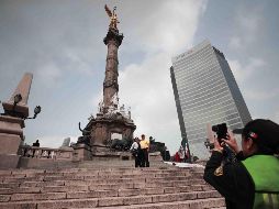 Indican que la solicitud se llevó a cabo en virtud de los daños percibidos en el Ángel de la Independencia.