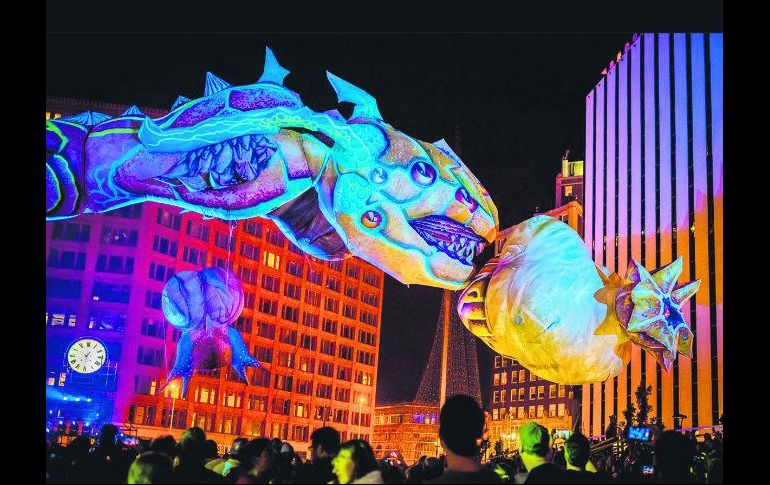 Show. Muestra del tipo de montajes que podrá ver la gente durante la inauguración de Sucede.