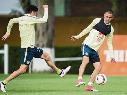 En forma. Oribe Peralta y Paúl Aguilar están listos para ver acción ante León.