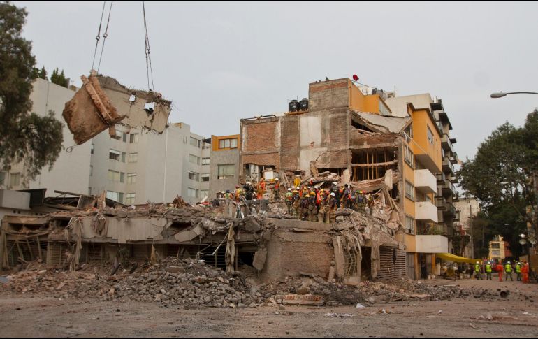 Alejandra, de 24 años, murió luego que el edificio en el que estaba colapsara el pasado 19 de septiembre. NTX/ARCHIVO