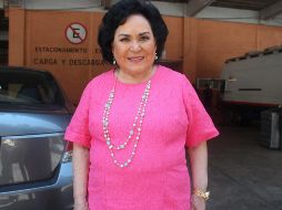 Carmen Salinas aseguró que lo más le dolió del sismo pasado fue la muerte de los niños del colegio Rébsamen. NTX / ARCHIVO