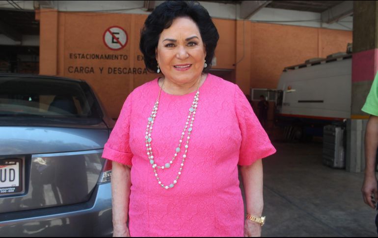 Carmen Salinas aseguró que lo más le dolió del sismo pasado fue la muerte de los niños del colegio Rébsamen. NTX / ARCHIVO