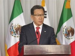 “Lamentamos profundamente el dolor de los mexicanos”, expresó el embajador de Corea del Sur.
