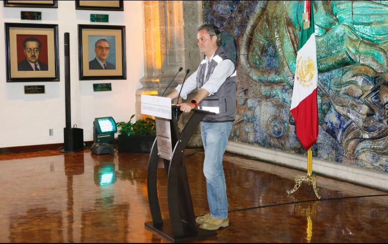 Aurelio Nuño ofreció una conferencia de prensa en donde habló sobre el regreso a clases en las entidades afectadas por el sismo.