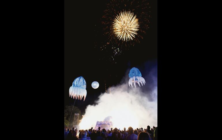 Espectáculo. El cielo será tomado por criaturas. CORTESÍA SECRETARÍA DE CULTURA