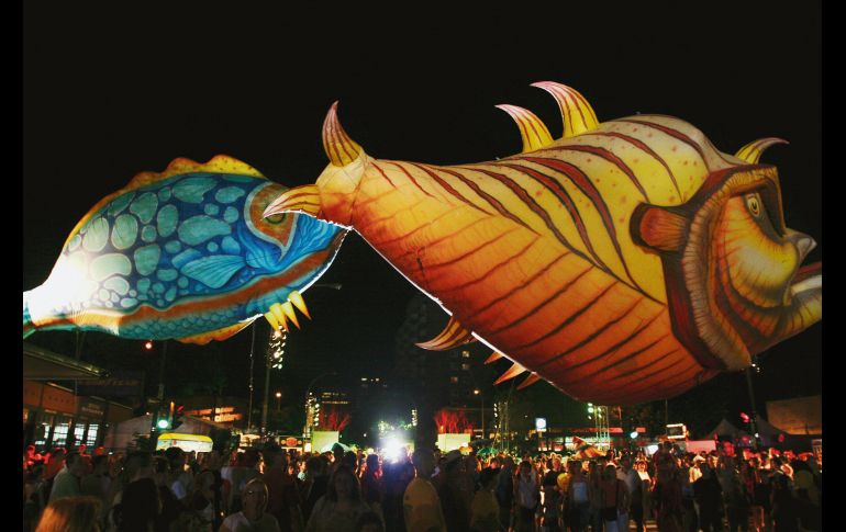 Mar. Los peces también serán parte de la fiesta. CORTESÍA SECRETARÍA DE CULTURA