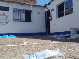 Aspecto de la fachada del centro de rehabilitación en donde ocurrió el ataque.