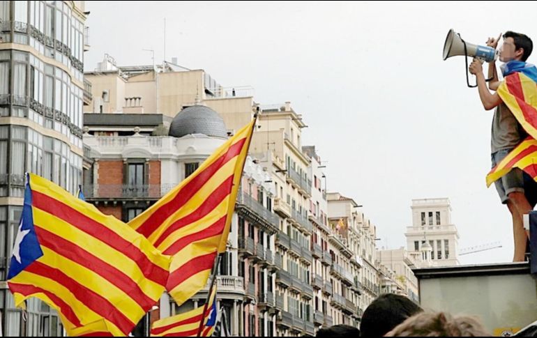 El Tribunal Constitucional decretó la suspensión del referéndum considerado anticonstitucional tanto por la justicia como por el gobierno español. SUN/ Archivo