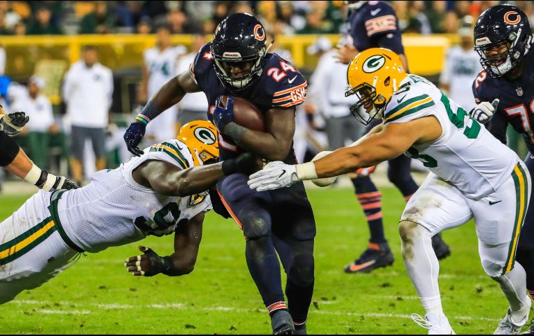 El clásico entre Bears y Packers es el partido más antiguo de la NFL, la de anoche fue su edición 195. EFE/T. Maury