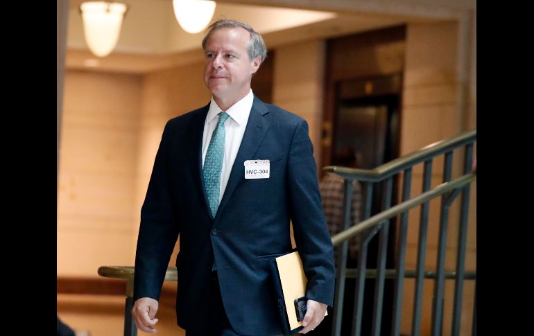 Colin Crowell, vicepresidente de Políticas Públicas de Twitter, acudió al Congreso para tratar el tema de la injerencia rusa en las elecciones de 2016. AP/A. Brandon