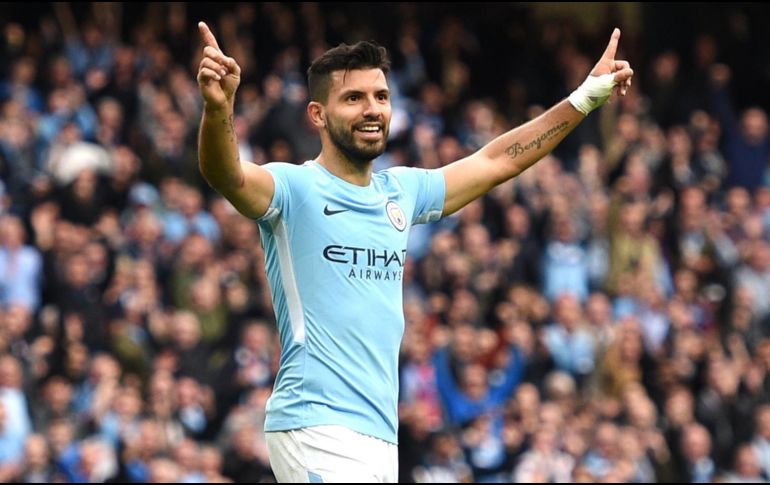 El delantero vive un momento dulce en el Manchester City. Tras el incidente, podría no disputar los siguientes partidos con la Selección de Argentina. AFP/ ARCHIVO