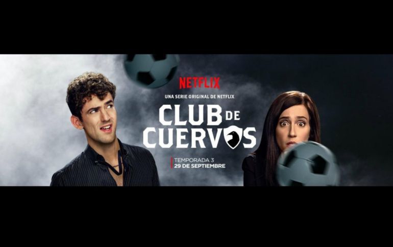 Sus protagonistas señalaron que esta nueva temporada abordará el corrupto sistema político mexicano. TWITTER / @ClubDeCuervos