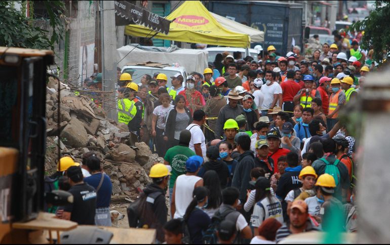 Unas 250 mil personas se quedaron sin servicio de agua potable por la fractura del acueducto, derivado del temblor del 19 de septiembre. NTX / ARCHIVO