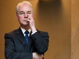 Tom Price había incluso alquilado un avión de ida y vuelta entre Washington y Filadelfia por 25 mil dólares. AFP / ARCHIVO