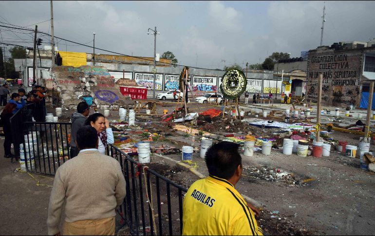 El temblor provocó el derrumbe de 38 edificios en la Ciudad de México. SUN/ ARCHIVO