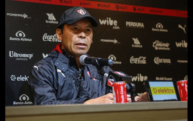Guadalupe Cruz, Director Técnico del Atlas, expresó sus expectativas de tener de regreso a Márquez luego del juego contra Veracruz el pasado viernes. EL INFORMADOR / ARCHIVO