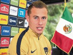 Abraham González. El español dice que Pumas tiene equipo para superar la crisis de resultados. MEXSPORT