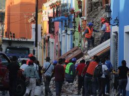 El sismo de 8.2 grados del pasado 7 de septiembre tuvo una extensión de más de 200 kilómetros por 50 de ancho, mientras que el del 19 de septiembre fue 30 veces menor. SUN/ARCHIVO