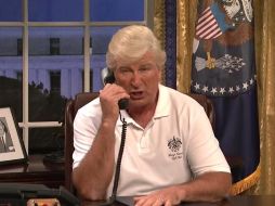 El actor Alec Baldwin interpretó de nueva cuenta a Trump. YOUTUBE / Saturday Night Live