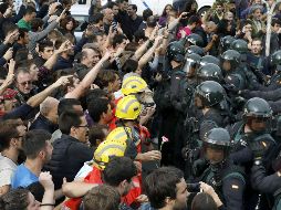 Al menos 844 personas resultaron heridas en Cataluña