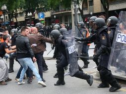 Maduro convocó a la Unión Europea a rechazar los sucesos en Cataluña. EFE / J. Sellart