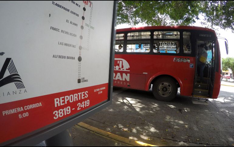 López Lara pidió que se reconozca el esfuerzo de los transportistas que hicieron una inversión importante en la troncal. EL INFORMADOR / ARCHIVO