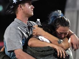 El tiroteo en Las Vegas deja más de 50 personas muertas y un centenar de heridos. AFP / E. Miller