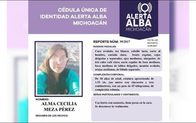 La madre de  Alma dijo que un día antes, la joven les avisó que iría a su pueblo y que le pusieran una recarga telefónica a su línea de celular. ESPECIAL