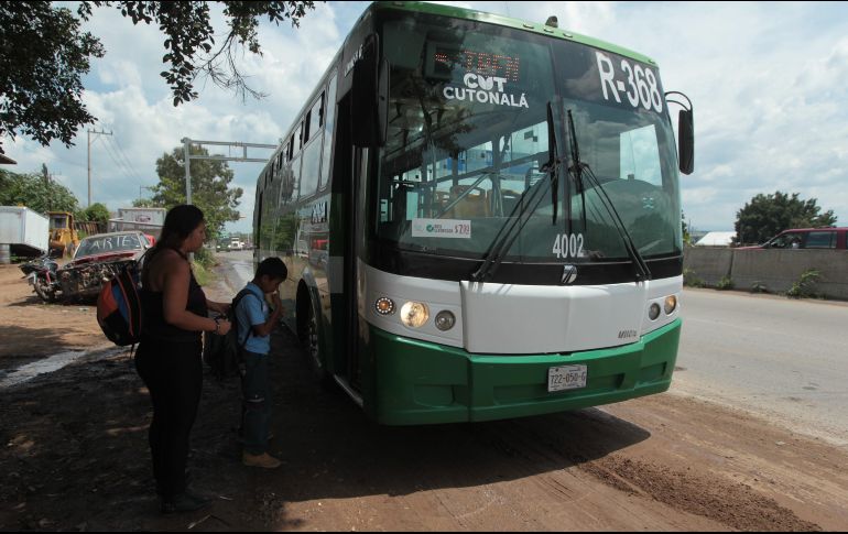 Choferes de siete rutas pararon por unas horas. EL INFORMADOR/Archivo