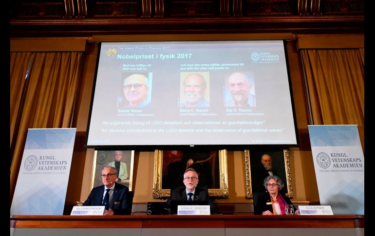 Los científicos fueron reconocidos por su 