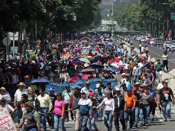 Los inconformes se movilizan a otros puntos de la entidad. SUN / ARCHIVO