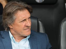 Egea dirigió cinco partidos con los felinos, en los cuales solo sumó un punto tras el empate de la Jornada 8 ante las Chivas de Guadalajara. MEXSPORT / ARCHIVO