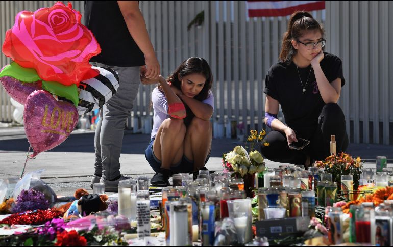 El mandatario de EU viajará este miércoles a Las Vegas (Nevada) para reunirse con las autoridades locales y familiares de las víctimas del tiroteo. AFP / M. Ralston