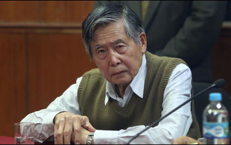 El expresidente de Perú cumple una condena de 25 años de prisión por violaciones a los derechos humanos. AP / ARCHIVO