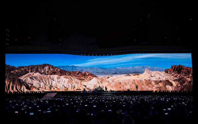Con el concierto, U2 abrió la parte de la gira Latinoamericana que celebra la publicación del disco The Joshua Tree (1987). NTX