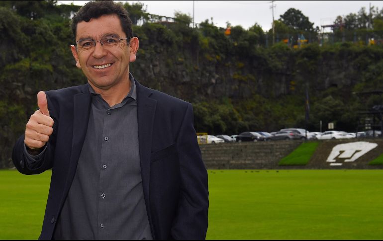 Se trata del tercer interinato en Pumas para Patiño, quien ya dirigió al equipo por breves periodos en el 2013 y 2014.   MEXSPORT/ O. Aguilar