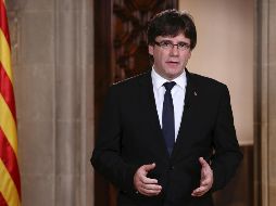 “Con su decisión, usted decepcionó a mucha gente que lo aprecia”, expresó Carles Puigdemont. AP / J. Bedmar