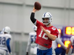 En ausencia de Luck, los de Indianápolis registran un récord perdedor de 1-3 en la presente temporada. AP/ M. Conroy