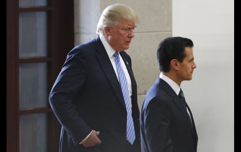 La Casa Blanca informó en un comunicado sobre la llamada de Peña Nieto. AP / ARCHIVO