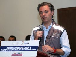 Nuño Mayer exhortó a las autoridades a vigilar que las escuelas del país cumplan con las condiciones estructurales y de protección civil. NTX / C. Pacheco