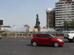 La Secretaría de Movilidad informó de las rutas alternas que habrá debido a los cierres en la zona de la Glorieta Minerva. EL INFORMADOR / ARCHIVO