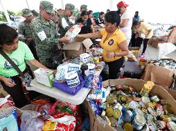 Ayudar a los damnificados por sismos benefició a todo el sector comercial. SUN/Archivo